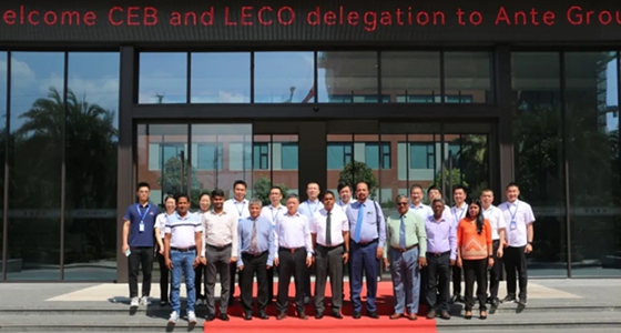 斯里兰卡国度电力公司高层调查团光临我司参观互换，同谋发展新机缘